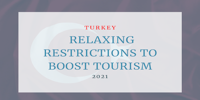 Turkey Relaxing Restrictions to Boost Tourism in 2021