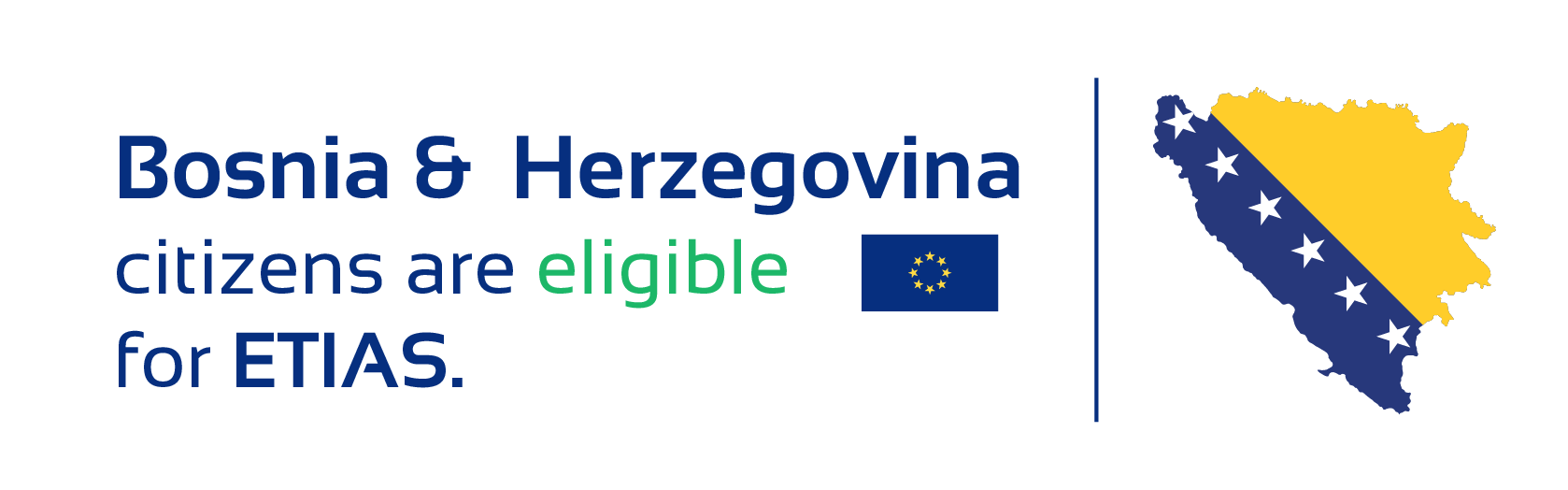 Bosnia and Herzegovina citizens are eligible for ETIAS