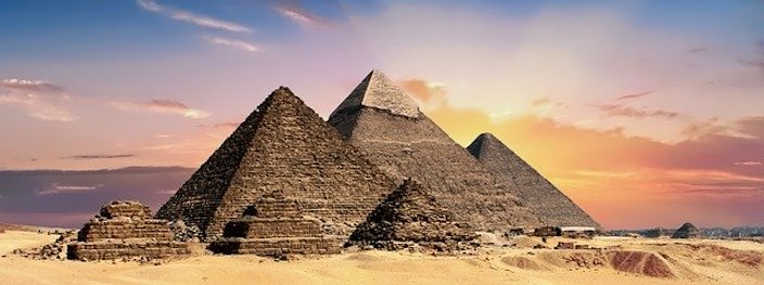 Pyramids in Egypt